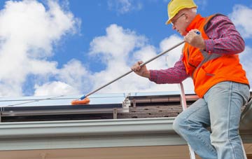 Aber Oer soft wash roof cleaning